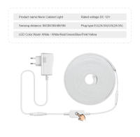 Tira De Luces LED Toque De Mano Neon 12V Dimmer Para Cocina Decoración De Navidad Lámpara De Fondo Tape Para El Hogar - details 1
