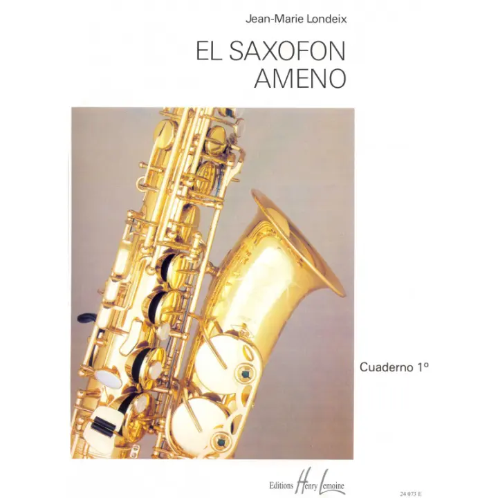 LONDEIX J.M. - SAXOFON AMENO V.1 (1-2) - - 1