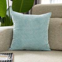 Funda De Cojín De 45x45 De Corduroy Cubierta Suave Amigable Con La Piel Para Decoración Del Salón De Sofa Estilo Sencillo Y Elegante - details 2