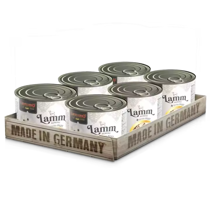Leonardo Extra Filete - Alimento húmedo con alto contenido de carne para gatos (packs de 6 latas) - 1