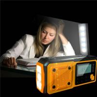 Radio De Emergencia Portátil Con Solar Y Manivela 4000mAh AM/FM Con LED Y Cargador De Teléfono Móvil Y Banco De Almacenamiento - details 6