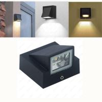 Lámpara De Pared LED Exquisita Diseño 5W COB Farol De Puerta Interior Y Exterior Iluminación De Paisaje AC110 220V - details 2