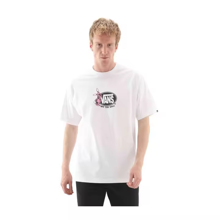 Textil Camisetas marca Vans modelo Vn000Q21Wht1 para hombre en color blanco - 1