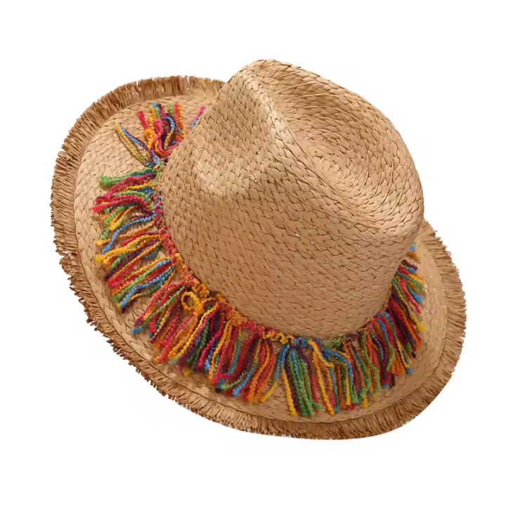 Sombreros de paja del sombrero del Sol para las mujeres Playa - 1