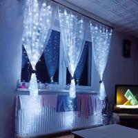 Luces De Cinta USB Para Cortina 6/4/3M 8 Modos Luz De Navidad Para Dormitorio Casa Árbol De Navidad Decoración De Boda Fiesta - details 13