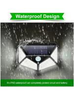 Luz Solar Exterior Con Sensor De Movimiento 100LEDs IP65 Impermeable Tres Modos Iluminación Para Jardín Garage Eave Luz Nocturna - details 2