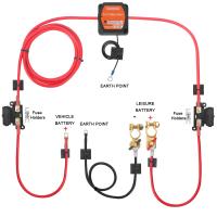 Relé Sensible a La Voltaje VSR 12V 110Amp Para Camper Car RV Yacht Steamer Isolador De Batería Doble Inteligente 2 Banks - details 1