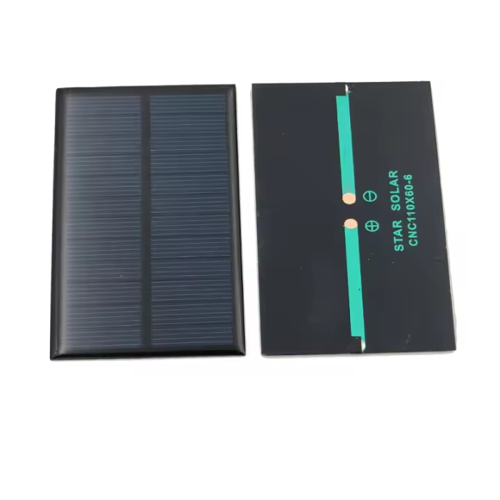 6V 1W Panel Solar DIY 90x60cm Solar Cargador Celula Fotovoltaica Panel de Cargadores de Energía Solar de 6V y 1W Para Teléfono Móvil, Módulo de Luz DIY, Sistema Solar Batería Juguetes DESDE ESPAÑA MARKETPLACEXT - 1