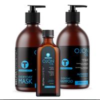 Trío Champú,  Mascarilla y aceite de Ojon Oil 500ml | BELMA KOSMETIK - details 0