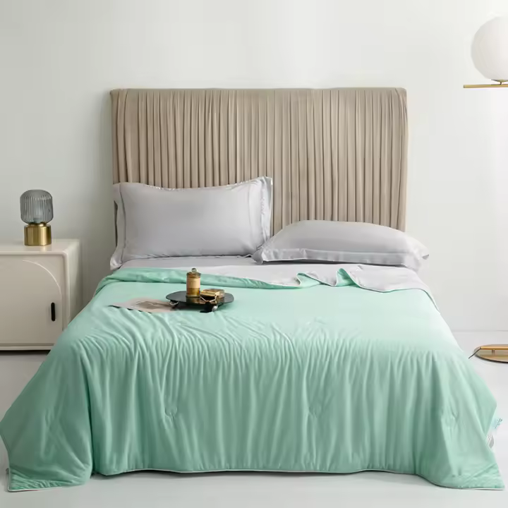 Manta De Frío De Alta Calidad Para Verano Manta Aire Acondicionado Ligera Con Lona Fría De Dos Lados Suave Y Anti-Pelusa Para Adultos - 1