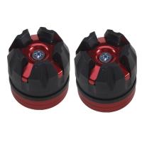 Protector De Caída Para Manillar De Motocicleta 2pcs Antechoques Delantero Y Trasero Protector De Rueda De La Horquilla Accesorio De Motocicleta - details 1
