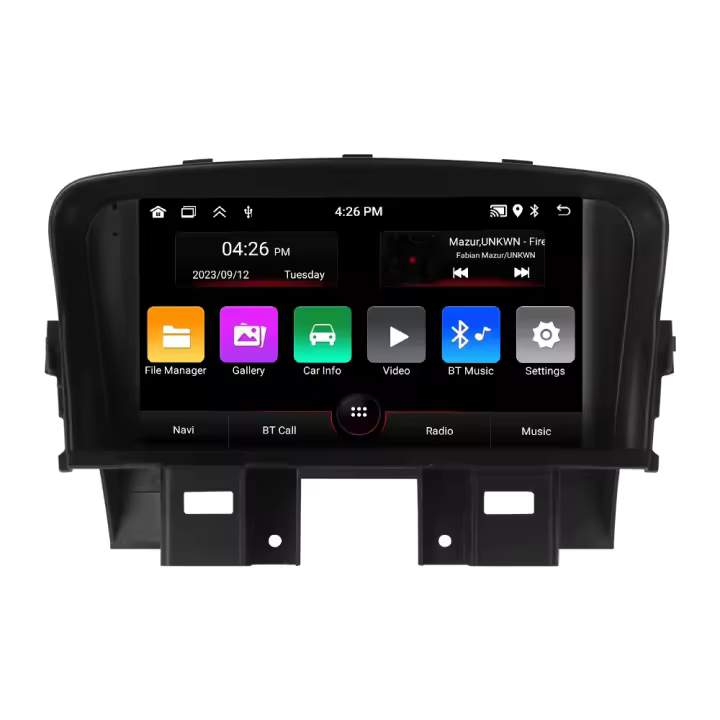 Reproductor Multimedia Para Coche Android 13 Wireless Carplay GPS 2DIN Head Unit BT Para Chevrolet Cruze J300 2008-2014 Con Soporte De Control Del Volante Y Navegación - 1