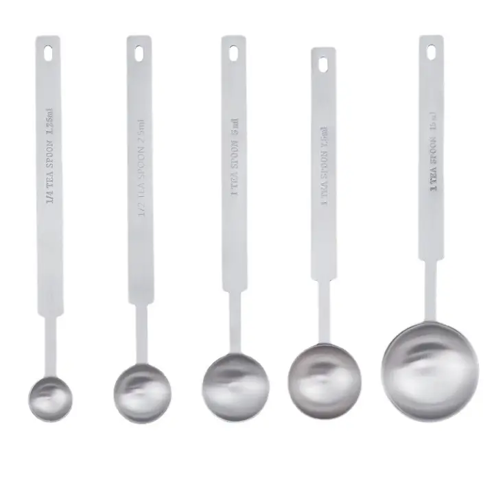 Incluye 1,25/2,5/5/7.5/15ml para Medir con Precisión Ingredientes Secos Líquidos Café Molido - 1