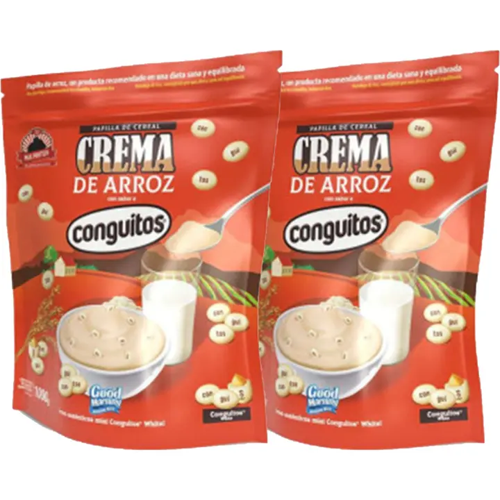 Pack 2 kg crema de arroz sabor Conguitos White - 1