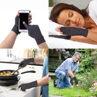 Guantes De Compresión Para Mano Sin Dedos Alivio Del Dolor Y Confort Unisex Material De Algodón Y Spandex Para Adultos - details 5