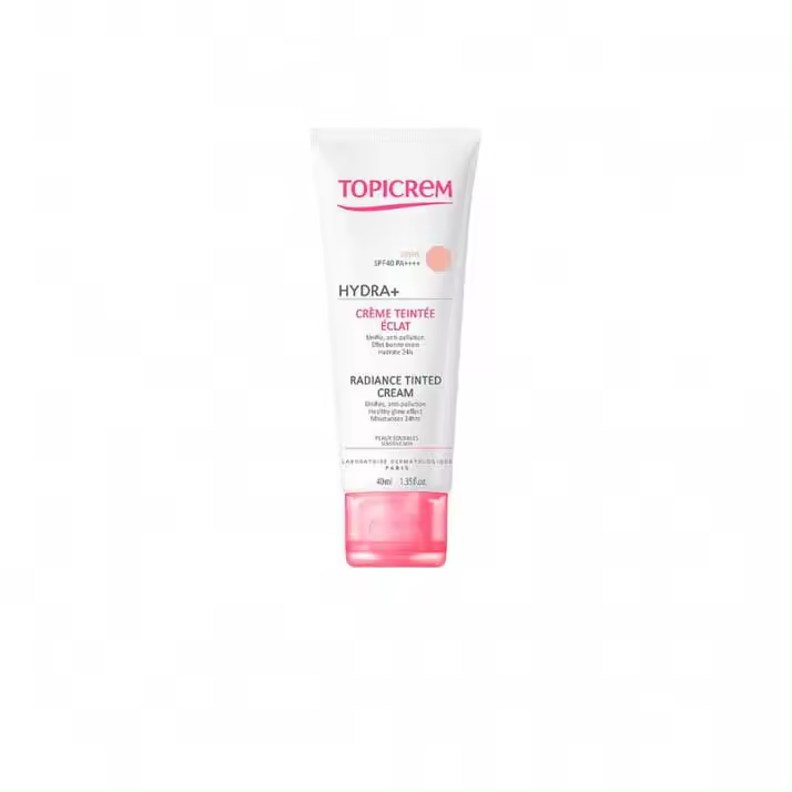 Topicrem Hydra+ Crema Iluminadora Color Claro  40 Ml - 1