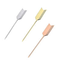 10pcs Palillos De Cocodrilo De Acero Inoxidable Para Cócteles Reutilizables Decoración De Comida Para Frutas Cócteles Fiestas Bodas - details 0