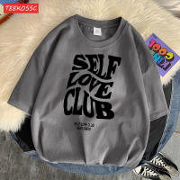 Camiseta Oversized Retro Para Hombre Con Impresión De Club De Amor Auténtico Versátil Para Uso Diario Y Exterior Estilo Callejero Casual - details 24
