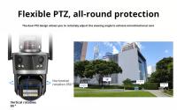 Cámara De Seguridad IP 8K 16MP WiFi Con Zoom De 8X Y Cuatro Lentes Exterior PTZ Auto Tracking Protección Inteligente CCTV - details 9