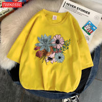 Camiseta De Hombre Con Estampado De Flores En Primavera Camiseta Gráfica Divertida De Alta Calidad Para Exterior Camisetas Casuales De Algodón Manga Corta Para Verano - details 34