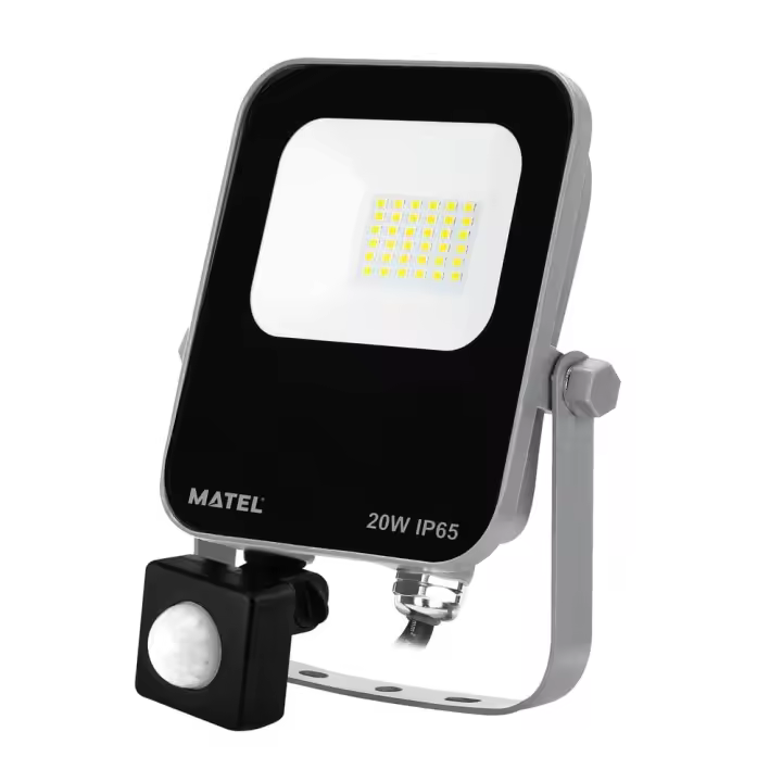 Proyector LED MATEL Sensor Samsung 20W Luz Fría Ahorro Energía - 1