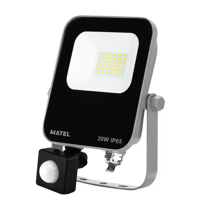 Proyector LED MATEL Sensor Samsung 20W Luz Fría Ahorro Energía - 1
