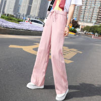 Pantalones Anchos De Veludo Para Mujer Cintura Alta Ajustables Tendencia Primavera Otoño 2024 Estilo Casual Con Volante - details 3