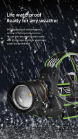 Linterna Frontal LED Potente Con 36 Núcleos XHP360 Para Pesca Y Camping Con Zoom Telescópico Luz Para Camping Impermeable Con Batería De Litio - details 11
