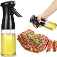 200ml 300ml Oil Spray Bottle Kitchen Cooking Olive Oil Dispenser Camping BBQ Baking Vinegar Soy Sauce Sprayer Containers - details 0
