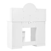 Con 9 cajas, tocador, Blanco, para Salón dormitorio, 120x40x135cm - details 10