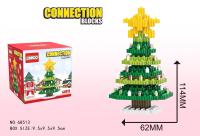 Bloques De Construcción DIY Santa Claus Navidad 271-379 Piezas Auto-Cerradas Para Niños Juguetes Educativos De Construcción Creativa - details 9