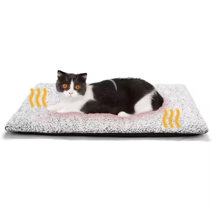 Cama autocalentable para gatos, manta térmica para gatos, almohadilla autocalentable para mascotas, manta térmica para mascotas de interior y exterior, almohadilla extra cálida para gatitos - 1