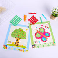 Puzzle De Botones DIY Para Niños Manualidades Creativas De Dibujo Y Pintura Juguete De Artesanía Para Clase De Arte - details 4