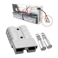 Conector De Batería 50A 120A 175A 600V Para Cable De Terminal Anderson Adaptador De Carga Para Batería De Pala Eléctrica Conector De Energía Plug Color Rojo/Cinco - details 14