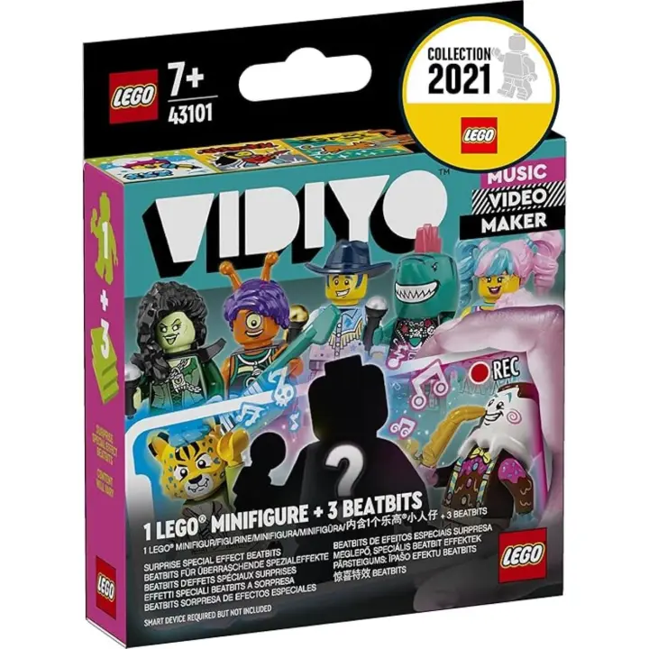LEGO: Vidiyo Bandmates - Incluye mini figura de Bandmates Edición 1, dos BeatBits elegidos al azar y un BeatBit especial - Regalo Original - Edad recomendada mayores de 7 años - 1