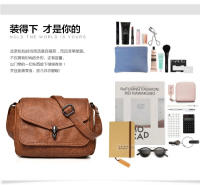 Bolso bandolera de Piel de alta calidad con tres bolsos y Gran capacidad, Bolso de Mensajero informal para Mujer. - details 9