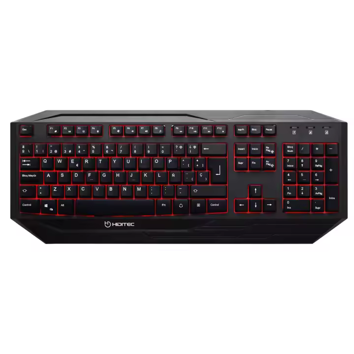 Hiditec GK200 - QWERTY Negro - 1