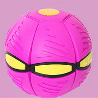 Juguete De Diversion Para Perros Al Aire Libre Bola UFO Mágica De Deformación Bouncing Sin Luz LED Juguete Para Perros Descompresión Regalo - details 4