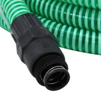 vidaXL Manguera de succión con conectores de PVC PVC verde 26 mm 7 m - details 4