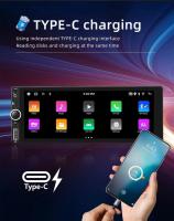 Radio De Coche 1 Din Con Android Wireless CarPlay Cargador Inalámbrico Bluetooth GPS WiFi FM RDS USB Pantalla IPS De 6.86 Pulgadas - details 11