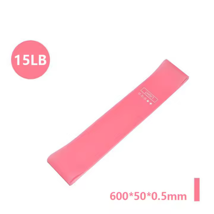 Bandas de Resistencia de Goma Portátiles para Entrenamiento Fitness Yoga Gimnasio Pilates Crossfit Deporte para Mujeres - 1