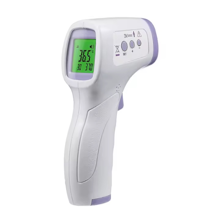 Digital Forehead Thermometer Non-contact Infrared Temperature Measurement with Color Backlight for Kids Children and Adults - 1