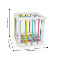 Juguete Educativo Para Bebés Cubo De Actividades Colorido Bloques De Formas Juego De Aprendizaje Para Niños Desde Nacidos Hasta 12 Meses Regalo - details 5