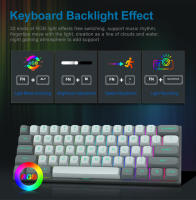 Teclado Mecánico De Juego E-YOOSO Hz-61 RGB USB Mini 8K Con Interruptores Magnéticos Y Cable Desmontable Para PC Y Laptop 61 Teclas - details 7