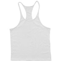Chaleco De Entrenamiento Casual Para Hombres De Color Sólido Talla Grande Estilo Europeo Y Americano Para Verano - details 3