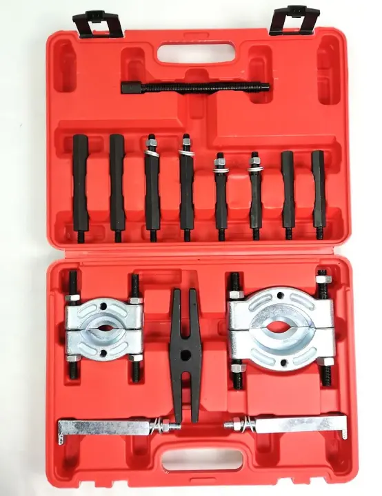 CAISER Extractor separador de guillotina para poleas, rodamientos, engranajes y piñones profesional - 1