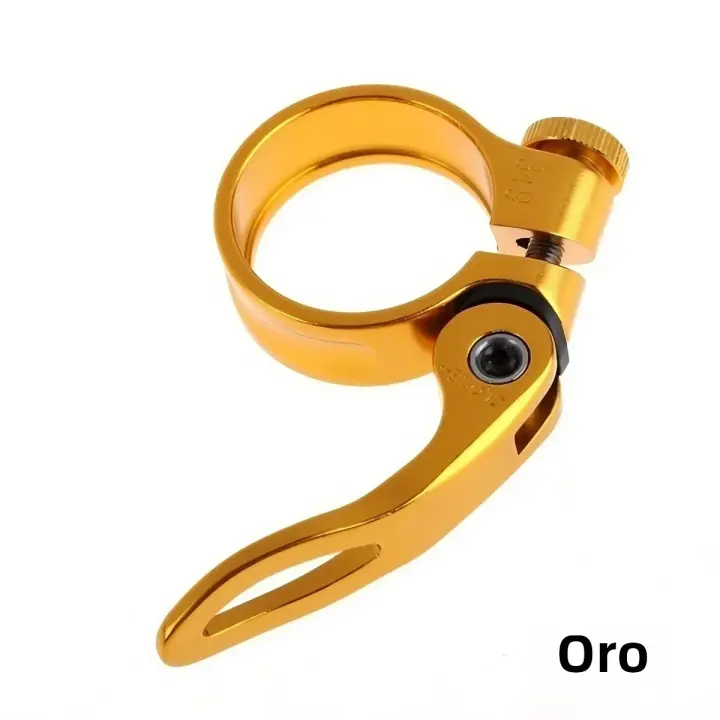 Aplicador De Manillar De Bicicleta De Aluminio Súper Rápido 31.8mm Estilo Quick Release Para Ciclismo Y Montañismo - 1
