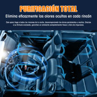 NQT Eliminador de Olores para Coche de Descarga Única 150ml- Ambientadores de Automóvil Absorbe los Malos Olores -Olor de Lavanda Vainilla Piruleta Pino Coche Nuevo Brisa Marina - details 1