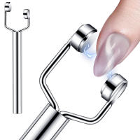 Y-Forma De Láser Magnético Fuerte Para Diseño De Ojo De Gato Esmalte De Gel UV Herramienta De Arte De Uñas Varita Magnética Para Manicura 3 En 1 - details 3
