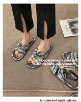 Sandalias De Verano Para Mujer Zapatos Romanos Planos Nuevos De Alta Calidad Sandalias Moda Pantuflas De Verano Zapatos Para Mujer - details 1